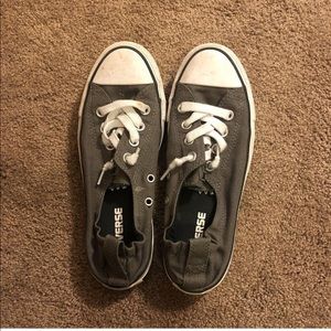 grey converse